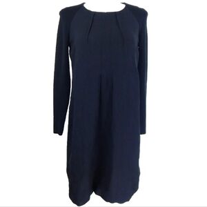 Akris Punto Long Sleeve Wool Dress